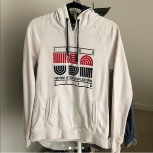 The north face hoodie